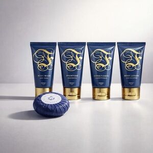 Fontainebleau Hotel Las Vegas Body Wash, Shampoo, Conditioner, Soap, Lotion Set2